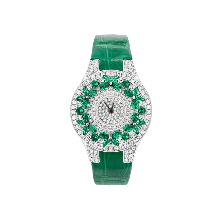 Women's Luxury Stainless Steel Zircon Bracelet Watch – Elegant Jewelry Timepiece