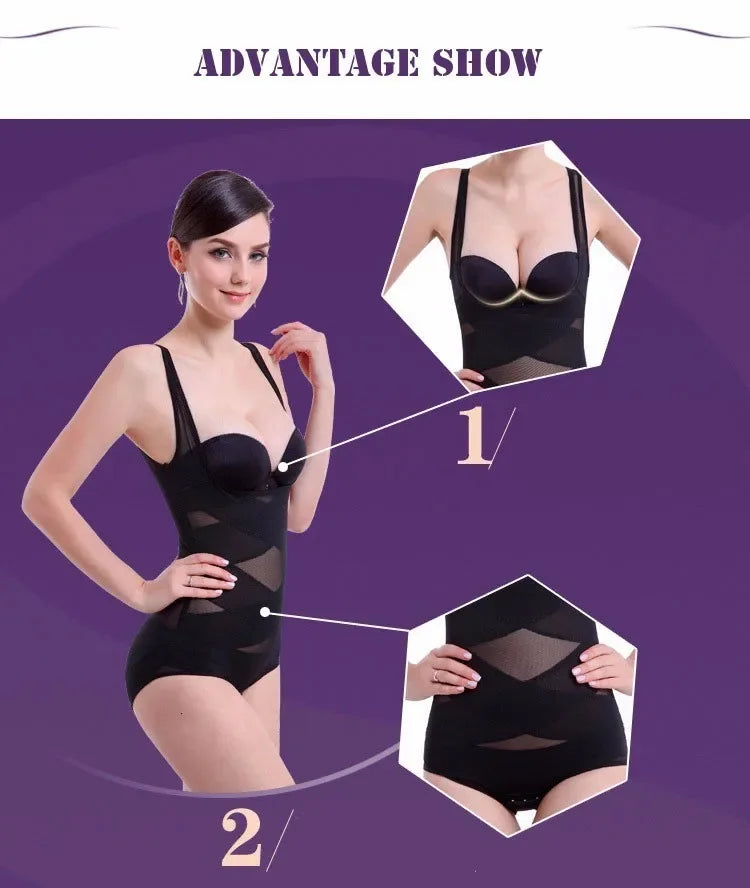 Firm-Control Cupless Shaping Bodysuit – Thin & Breathable | OWNLUXE
