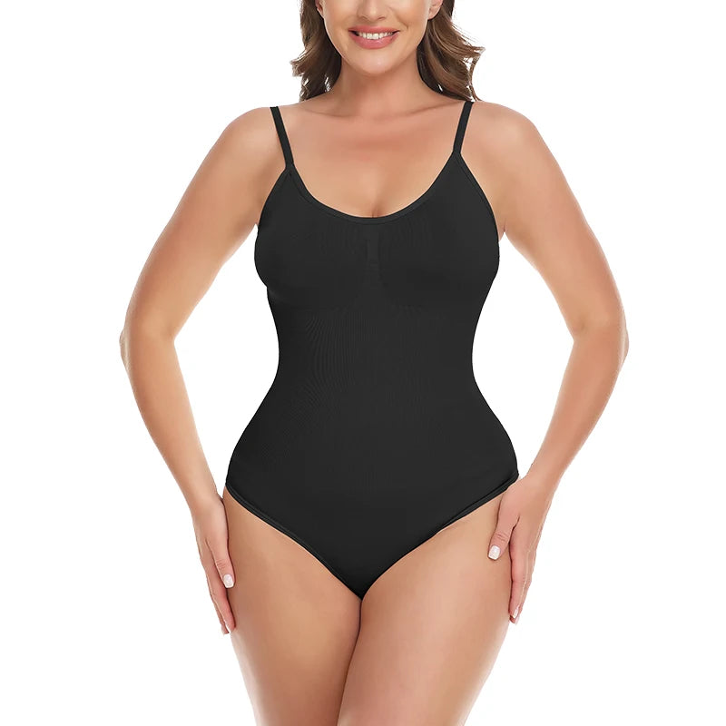 Shapewear Bodysuit Thong Full Body Shaper Tummy Control