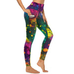 Load image into Gallery viewer, Women&#39;s High-Waist Printed Leggings – Stretchy, Comfortable &amp; Casual

