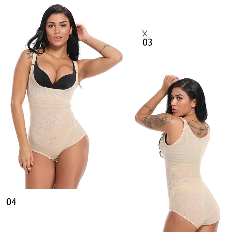 Shapewear Bodysuit - Tummy Control Thong Body Shaper for Women