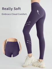 Yoga High-Waist Running Biker Leggings | OWNLUXE