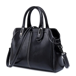 Classic Leather Shoulder & Handbag – Sac à bandoulière et à main en cuir classique