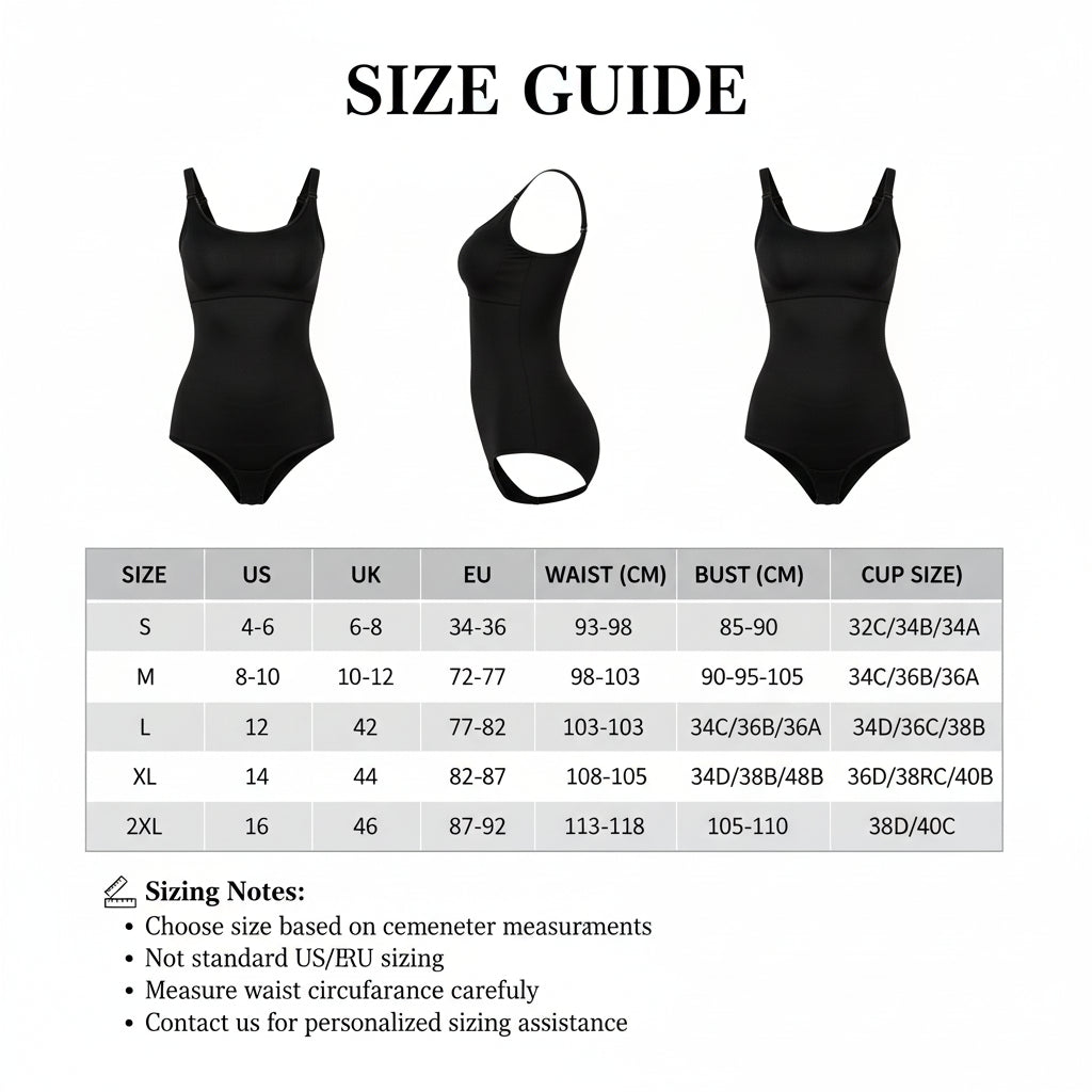 Backless Bodysuit Shapewear – Built-In Bra, U-Plunge & Open Crotch Faja | OWNLUXE
