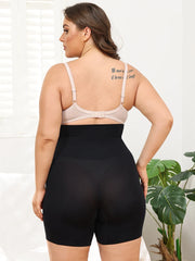 High-Waisted Tummy Control Shapewear Shorts - Body Shaper
