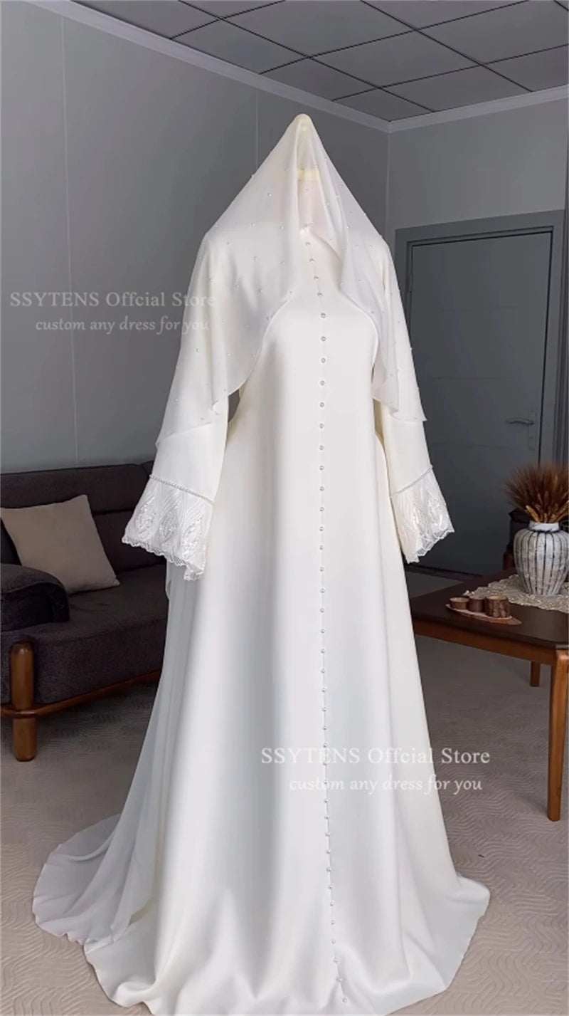 Modest Muslim Wedding Dresses Dress | OWNLUXE