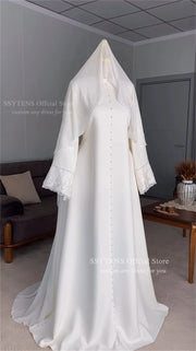 Modest Muslim Wedding Dresses Dress | OWNLUXE