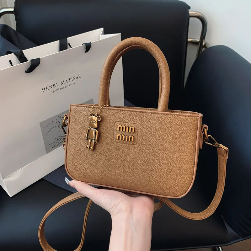 High-End Luxury Handbag – 2025 Retro Crossbody Commuter Bag