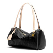 CHCH Simple Brown Pillow Bag - Soft Commuter Handbag | OWNLUXE