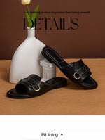 Load image into Gallery viewer, Summer Mule Slippers - Women's Lightweight Microfiber Style
