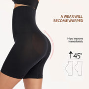 High Waist Butt Lifter Shapewear Shorts – Firm Tummy Control