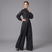 High-Waist Relaxed-Fit Jumpsuit | OWNLUXE