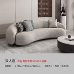 Load image into Gallery viewer, L-Shaped Lamb Wool Sofa – Nordic Modern Corner Comfort
