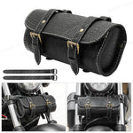 Load image into Gallery viewer, Motorcycle Fork Tool Bag – Multi-Position Saddle Storage
