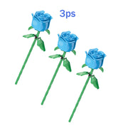 Eternal Rose Bouquet Building Block Set | OWNLUXE