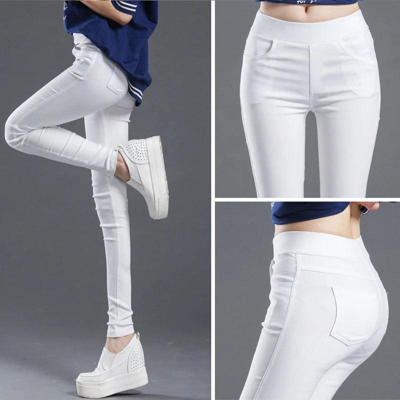 Women Summer Elastic Casual Stretch Skinny Leggings Slim | OWNLUXE