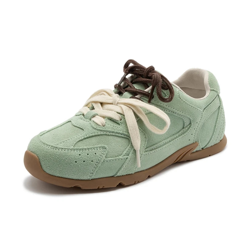 Women’s Casual Leather Sneakers with EVA Comfort Insole