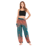 Women’s High-Waist Floral Bloomers – Loose, Lightweight & Boho