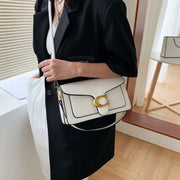 Underarm Square Shoulder Bag - Dual Strap Crossbody Bag