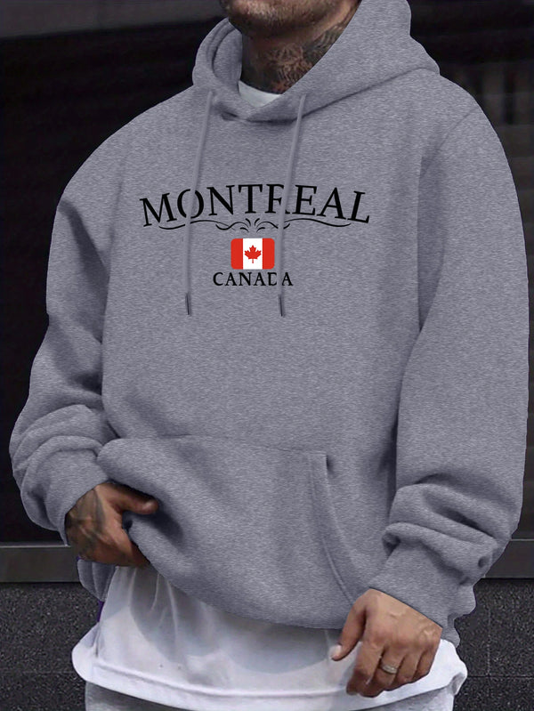 Everyday Canada Printed Long-Sleeve Hoodie – Shop at OWNLUXE