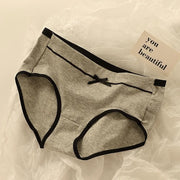 3-Piece Cotton High-Waist Brief Set | OWNLUXE