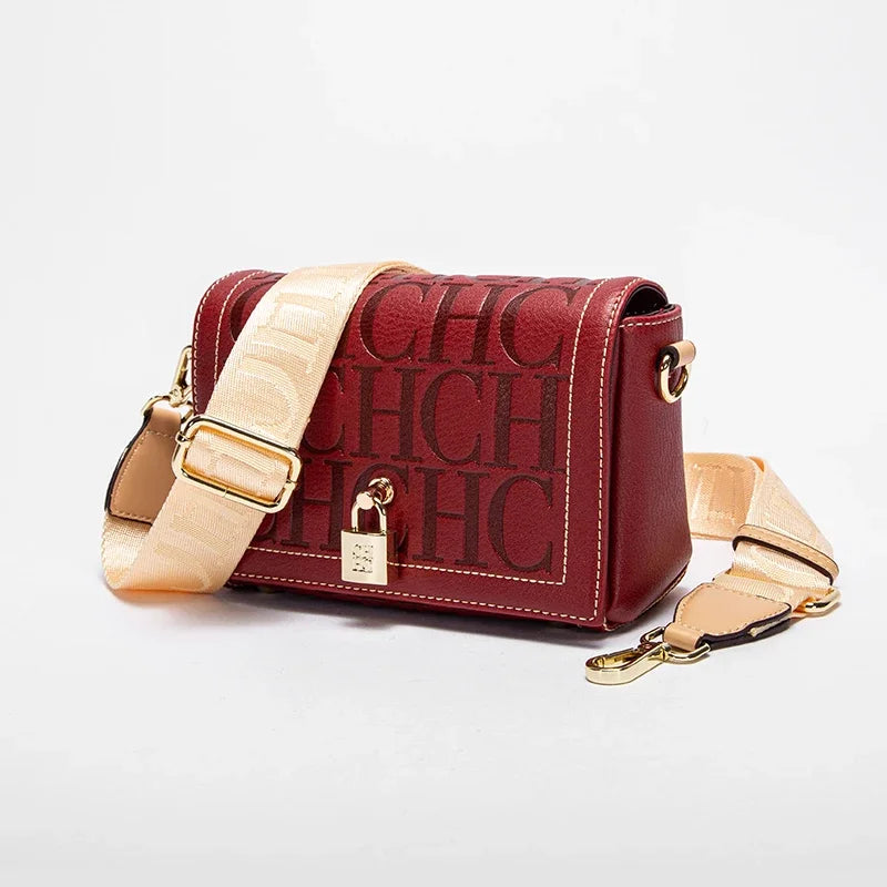 Classic Letter Crossbody Bag – Premium PU Leather Shoulder Bag | OWNLUXE