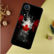 Canada Canadian Flag Case For Honor 200 Lite Magic 7 5 6 Pro Honor 50 70 90 Lite X9b X9a X8b X8a X8 X9 X9c Cover