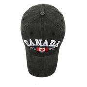 Vintage Canada Baseball Cap - Washed Cotton Adjustable Unisex Hat