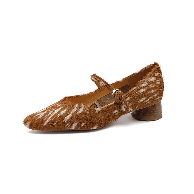 Women's Pointed Toe Leather Flats – Shop at OWNLUXE