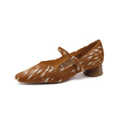 Women's Pointed Toe Leather Flats – Shop at OWNLUXE