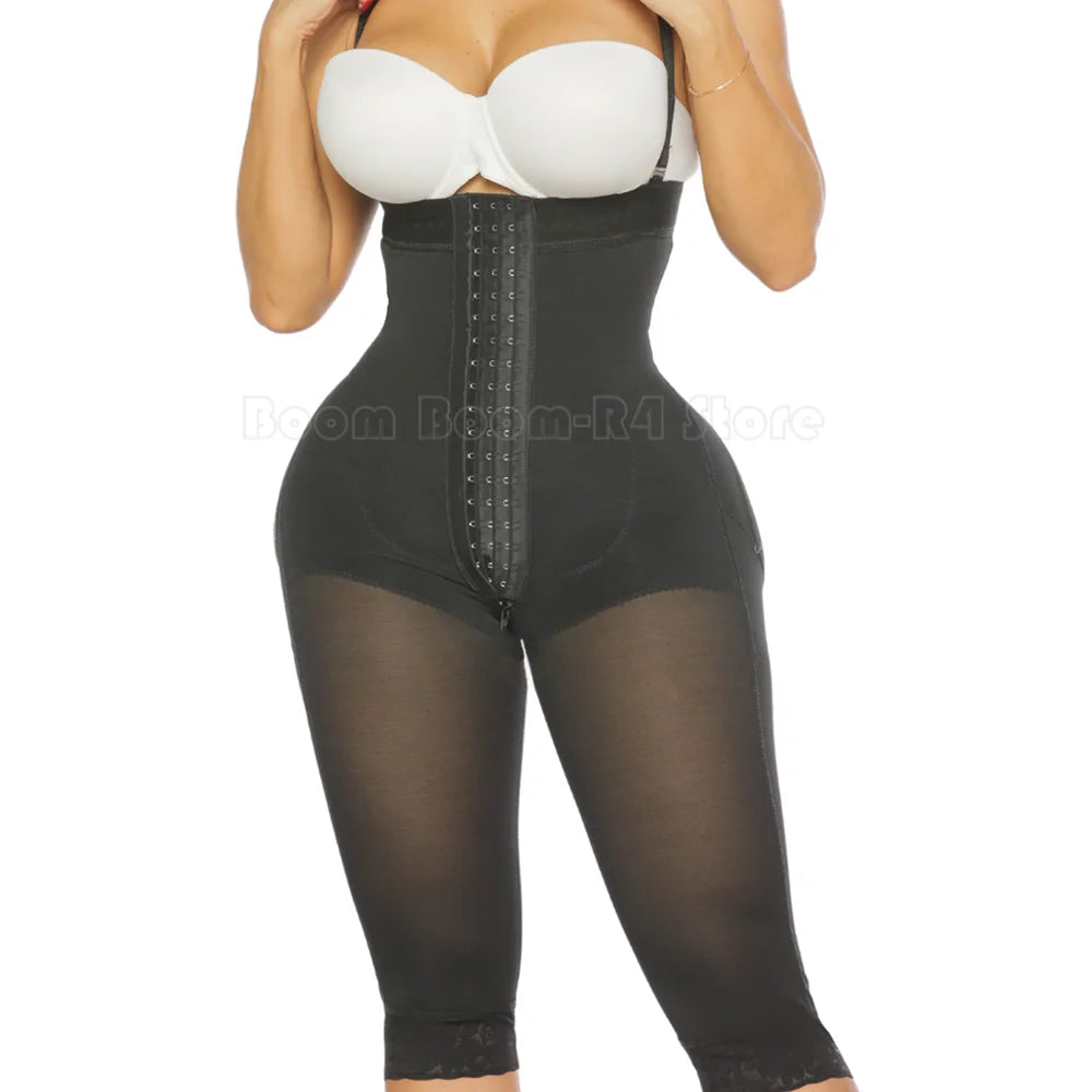 Sleeveless Full Body Shapewear Compression Faja Suit