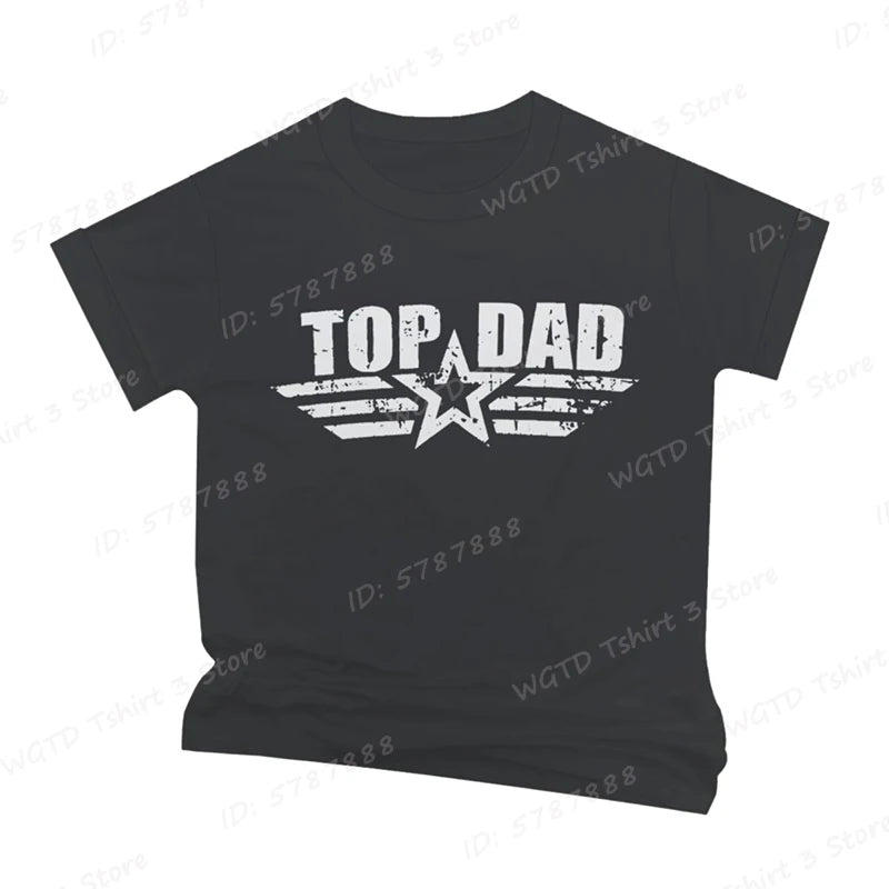 Top Dad Graphic T-Shirt – Unisex O‑Neck Short Sleeve