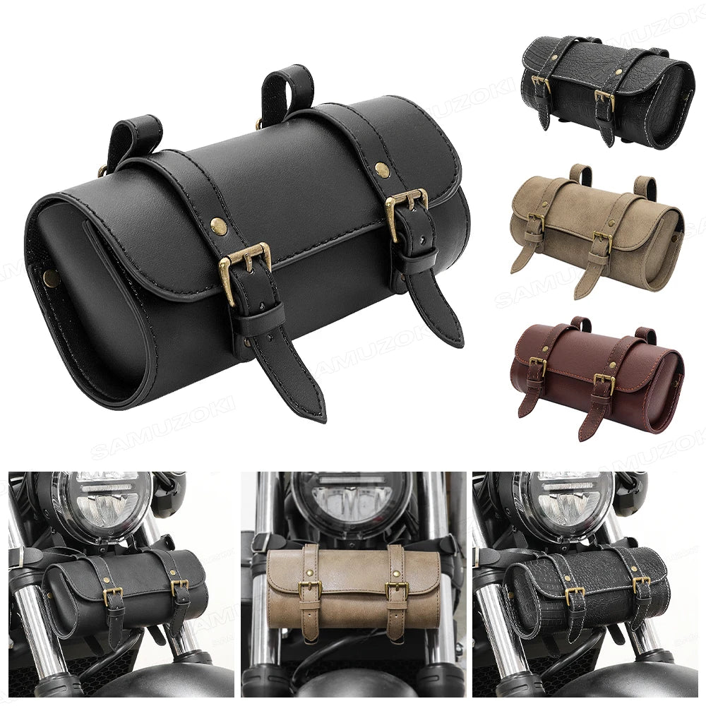 Motorcycle Fork Tool Bag – Multi-Position Saddle Storage