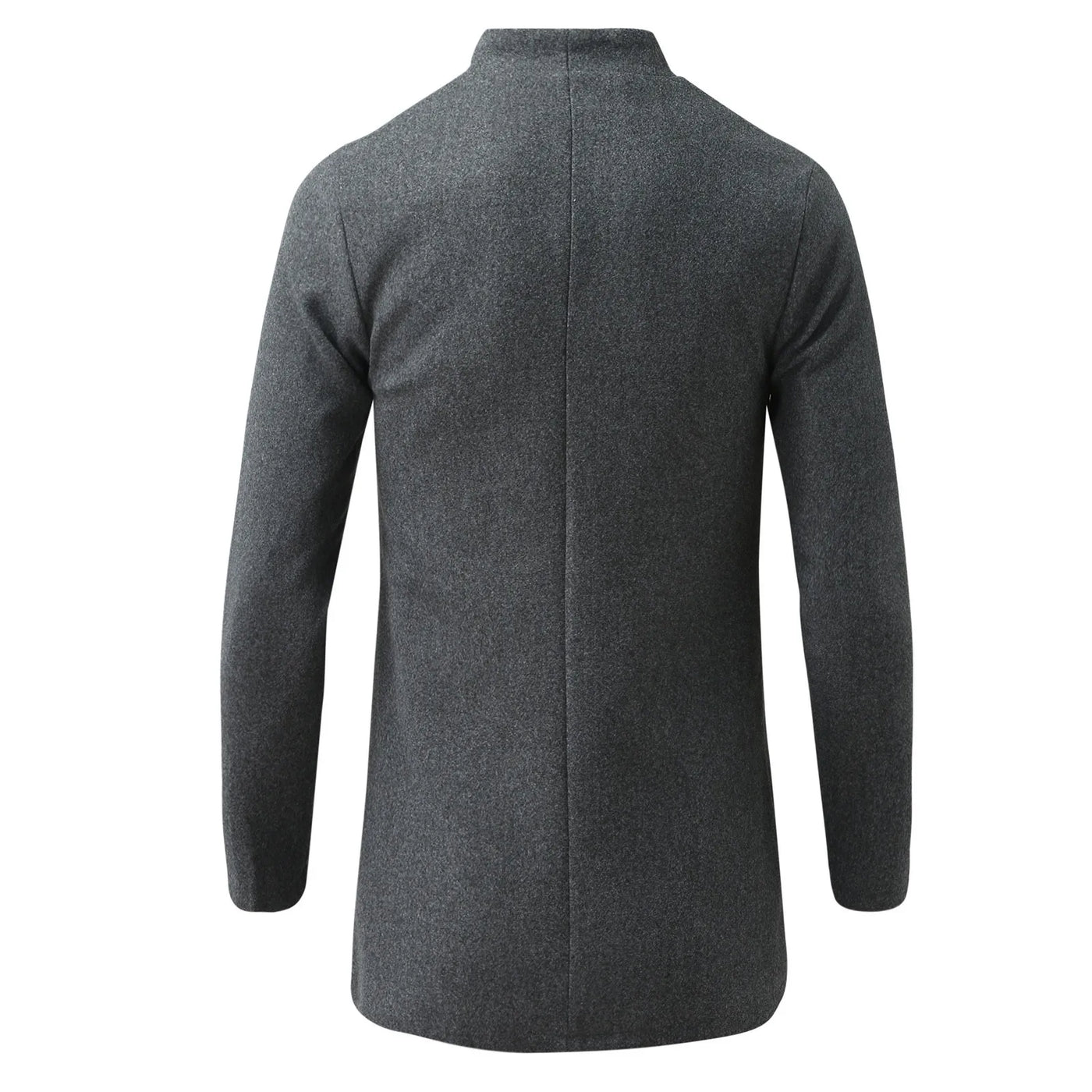 Lightweight Hooded Overcoat - Men's Detachable Hood Jacket