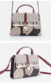 CH Exquisite Fashionable Handbag – Light Luxury Brand with Lock Design Crossbody
