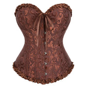 Victorian Lace-Up Corset Bustier | OWNLUXE
