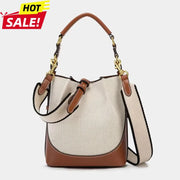 Canvas Bucket Bag | OWNLUXE
