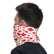 Canadian Flag Maple Leaf Neck Gaiter | OWNLUXE