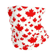 Canadian Flag Maple Leaf Neck Gaiter | OWNLUXE