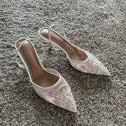 Women's Pointed Toe Mesh Pumps – Shop at OWNLUXE
