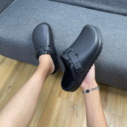 Women’s Winter Clogs Cotton-Lined Slip-On Garden Mules