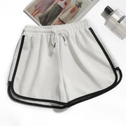 Striped Relaxed-Fit Sport Yoga Shorts | OWNLUXE
