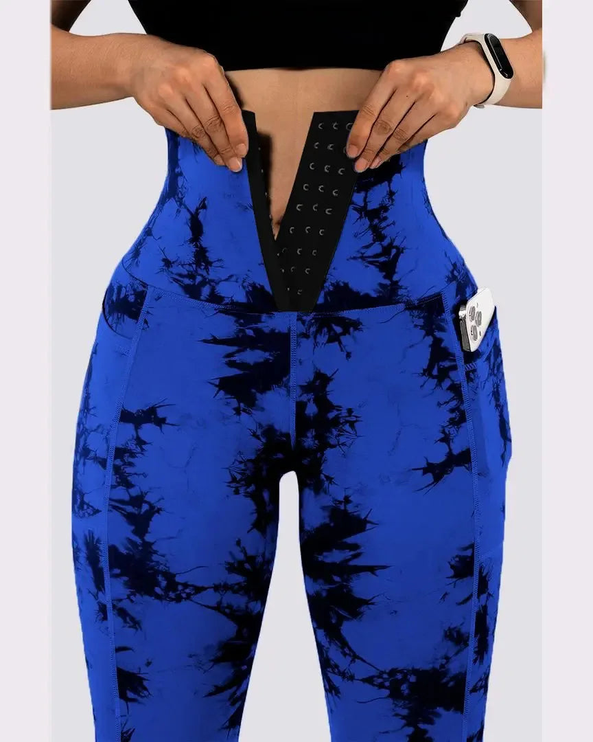 Women’s High-Waist Printed Leggings – Ankle-Length Comfort