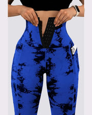 Women’s High-Waist Printed Leggings – Ankle-Length Comfort