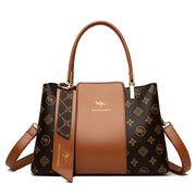 Stylish Patchwork Tote Bag - Soft Microfiber & Chic Sequins