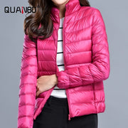 Women Spring Jacket Fashion Short Ultra Lightweight | OWNLUXE