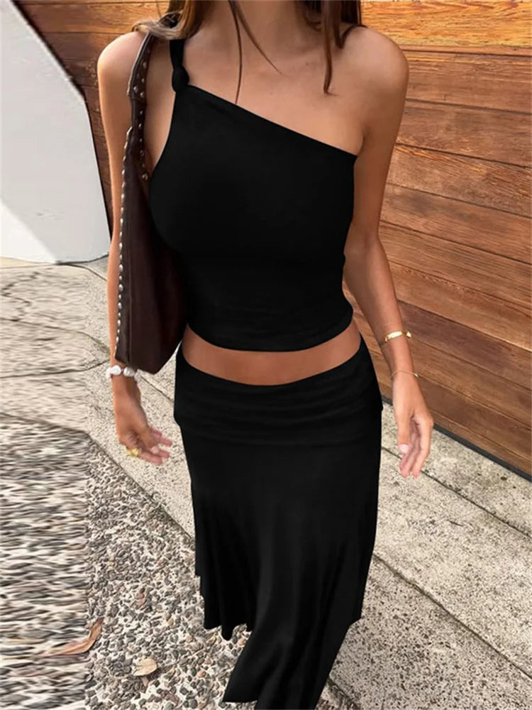 Women's Cropped Skirt | OWNLUXE