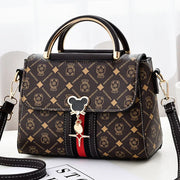 Luxury Designer Shoulder Bag - Women's Printed Monogram Tote Handbag