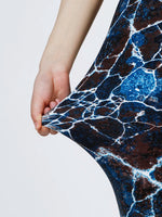 Load image into Gallery viewer, Women&#39;s Printed Mid-Calf Capris – Stretchy, Lightweight &amp; Casual
