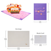3D Pop-Up Mother's Day Card — Greeting Card for Mom | OWNLUXE